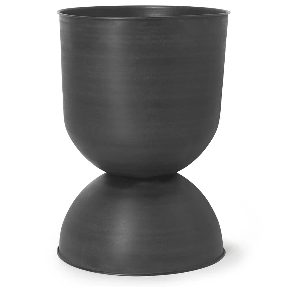 Ferm Hourglass Pot Black — Aggregate Supply